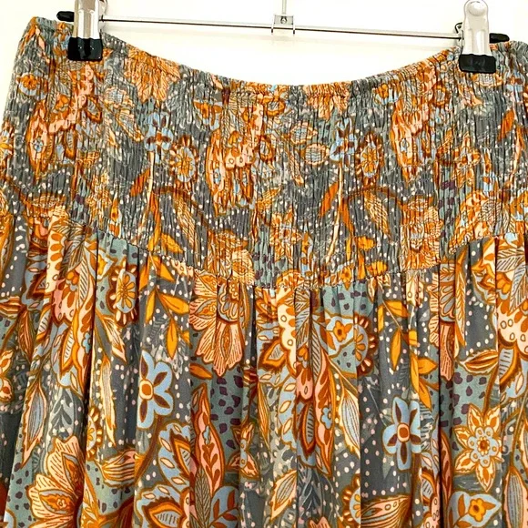 DREAMCATCHER Bohemian Maxi Skirt sized 10 - Picture 3 of 5